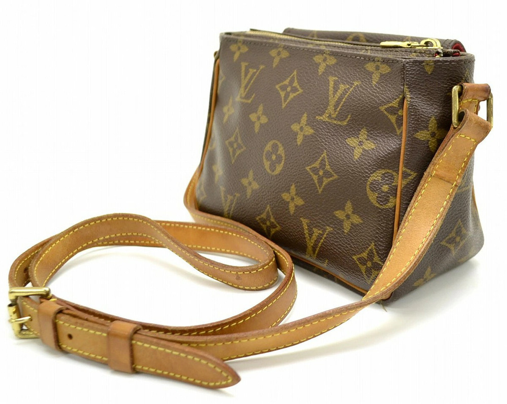 Louis Vuitton Crossbody Bag Monogram Vivacite Brown